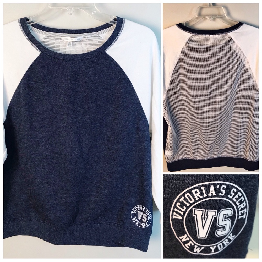 Victoria’s Secret mesh back sweatshirt